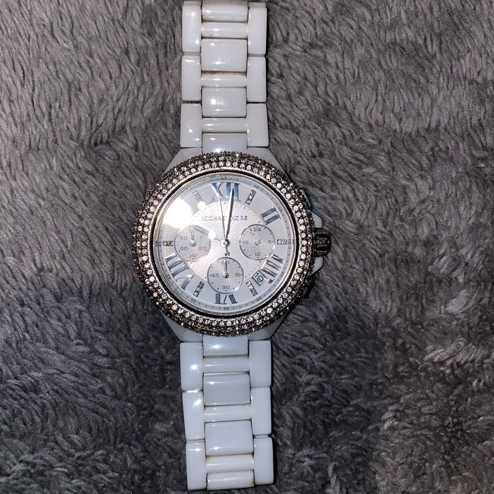 Michael Kors Watch - White/Silver